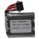 Vhbw batterie pour mod�le rc par ex. voiture de course avion (800mah, 9, 6v, li - ion, 54 x 48 x 16, ...