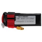 Vhbw batterie compatible avec xt60 connecteur pour modle rc par ex. voiture de course avion (2200mah, ...