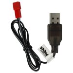 Vhbw chargeur usb pour batterie de mod�lisme rc avec connexion jst ou pack d'accus - 60 cm 3, 6 v - vhbw ...