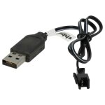 Vhbw chargeur usb pour batterie de modlisme rc avec connexion sm - 2p ou pack d'accus - 60 cm 3, 6 v ...