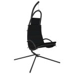 Vidaxl 362728 fauteuil suspendu noir