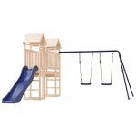 Vidaxl aire de jeux d'ext�rieur bois de pin massif
