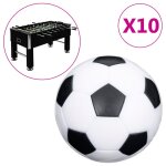 Vidaxl ballons de baby - foot 10 pcs 32 mm abs