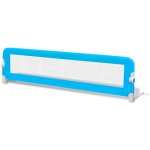 Vidaxl barrière de lit pour enfants 150x42 cm bleu Vidaxl barrière de lit pour enfants 150x42 cm bleu