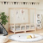 Vidaxl cadre de lit pour enfant 70x140 cm bois de pin massif