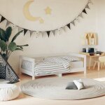 Vidaxl cadre de lit pour enfant blanc 70x140 cm bois de pin massif Vidaxl cadre de lit pour enfant blanc 70x140 cm bois de pin massif