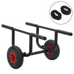 Vidaxl chariot pour kayak 90 kg aluminium