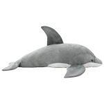 Vidaxl daauphin en peluche gris