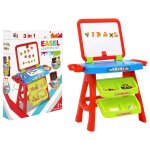 Vidaxl ensemble 3 en 1 de chevalet et bureau d'apprentissage enfant Vidaxl ensemble 3 en 1 de chevalet et bureau d'apprentissage enfant