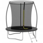 Vidaxl ensemble de trampoline rond 183x52 cm 80 kg