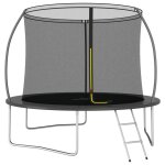 Vidaxl ensemble de trampoline rond 305x76 cm 150 kg