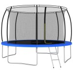 Vidaxl ensemble de trampoline rond 366x80 cm 150 kg Vidaxl ensemble de trampoline rond 366x80 cm 150 kg