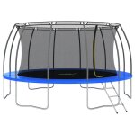 Vidaxl ensemble de trampoline rond 488x90 cm 150 kg Vidaxl ensemble de trampoline rond 488x90 cm 150 kg