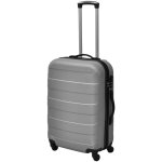 Vidaxl jeu de valises rigides 3 pices argent 45, 5 / 55 / 66 cm