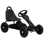 Vidaxl kart a p�dales avec pneus noir