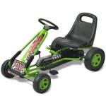Vidaxl kart a pdale avec sige ajustable vert