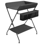 Vidaxl table a langer anthracite fer Vidaxl table a langer anthracite fer