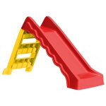 Vidaxl toboggan pliable d'enfants intrieur / extrieur rouge et jaune