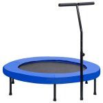 Vidaxl trampoline de fitness avec poignée et coussin de sécurité 122cm Vidaxl trampoline de fitness avec poignée et coussin de sécurité 122cm