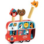 Vilac - jouet en bois laqu pour enfant - jeux d'veil - pop - up autobus ingela p. arrhenius - 7751[4127] ...