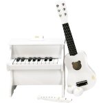 Vilac piano blanc 18 touches avec partitions