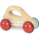 Vilac voiture 1er age bois naturel