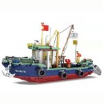 Ville de la créativité des pêcheurs, bateau de pêche, bateau a voile, bloc de construction, briques, ... Ville de la créativité des pêcheurs, bateau de pêche, bateau a voile, bloc de construction, briques, ...