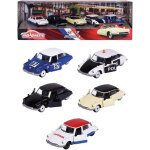 Vintage citron ds giftpack - voitures miniatures en mtal - echelle 1 / 64eme - coffret 5 vhicules ...