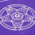 Violet 49 * 49cm intiss� jeu de soci�t� textiles tarot table couverture cartes a jouer pentacle tarot ...