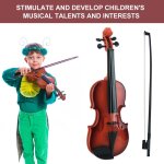 Violon acoustique a cordes rglables, instrument de dmonstration, entranement musical, dbutant, dveloppeme ...