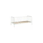 Vipack alice lit capitain blanc 90x200cm