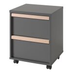 Vipack caisson bureau londen anthracite