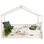 Vipack dallas lit mh blanc + lit gigogne