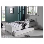 Vipack erik lit simple 90x200 cm + lit gigogne