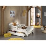 Vipack lit evolutif pour enfant jumper blanc + tiroir de lit + matelas Vipack lit evolutif pour enfant jumper blanc + tiroir de lit + matelas