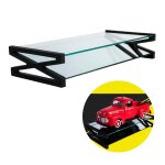 Vitrine de support de base de présentoir en verre de 1 / 24 pour le modèle moulé sous pression de voitures ... Vitrine de support de base de présentoir en verre de 1 / 24 pour le modèle moulé sous pression de voitures ...