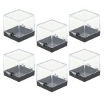 Vitrine transparente en acrylique pour les modèles de statues de pierres précieuses minérales, 6 pièces ... Vitrine transparente en acrylique pour les modèles de statues de pierres précieuses minérales, 6 pièces ...