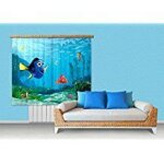 Voilage némo dory & marin disney - enfants Voilage némo dory & marin disney - enfants