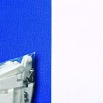 Voile solaire windhager pour la technique de tension des cbles, bleu / blanc, 270 x 140 cm