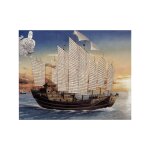 Voilier chengho. 60 cm de long! dynastie chinoise des ming. 1405 - 1430 - maquette de bateau trumpeter ...