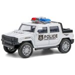 Modle de voiture 1:43 pour enfant, jouet de simulation de mini voitures de police pour garon, cadeau ...