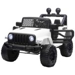 Voiture 4x4 electrique enfant moteur 2 x 35 w 5 km / h max. t�l�commande incluse effets lumineux sonore ...