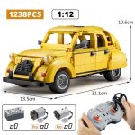 Voiture aec moteur - blocs de construction techniques pour voiture de sport, citroën 2cv rc, télécommande, ... Voiture aec moteur - blocs de construction techniques pour voiture de sport, citroën 2cv rc, télécommande, ...