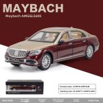 Voiture en alliage mercedes - benz s600 1:24 jouet pour enfants cadeau de collection couleur brun Voiture en alliage mercedes - benz s600 1:24 jouet pour enfants cadeau de collection couleur brun