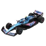 Voiture bburago - alpine a524 #10 (gasly), avec casque - echelle 1:43 - bburago