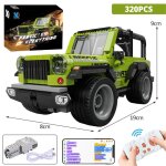 Voiture avec bo�te - blocs de construction de voiture de course tout - terrain, programmation a distance ...