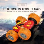Voiture buggy tlcommande 2. 4g 4ch pour enfants, jouet a roulettes, rotation a 360 degrs, robot, ...
