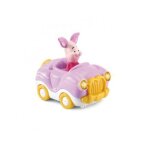 Voiture cabriolet magique de porcinet, version fr - jouet collection winnie et ses amis - set tut tut ...