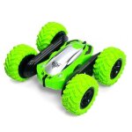 Voiture de cascadeur rc 2. 4g, buggy en rouleau dformable, rotation a 360 degrs, double face, modles ...