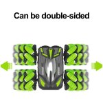 Voiture de cascadeur rc pour enfant, jouet educatif rotatif a 360 degr�s, escalade a grande vitesse, ...